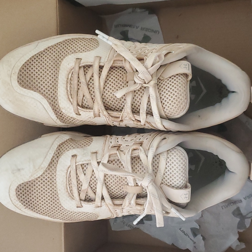 UA Glide metal softball cleates